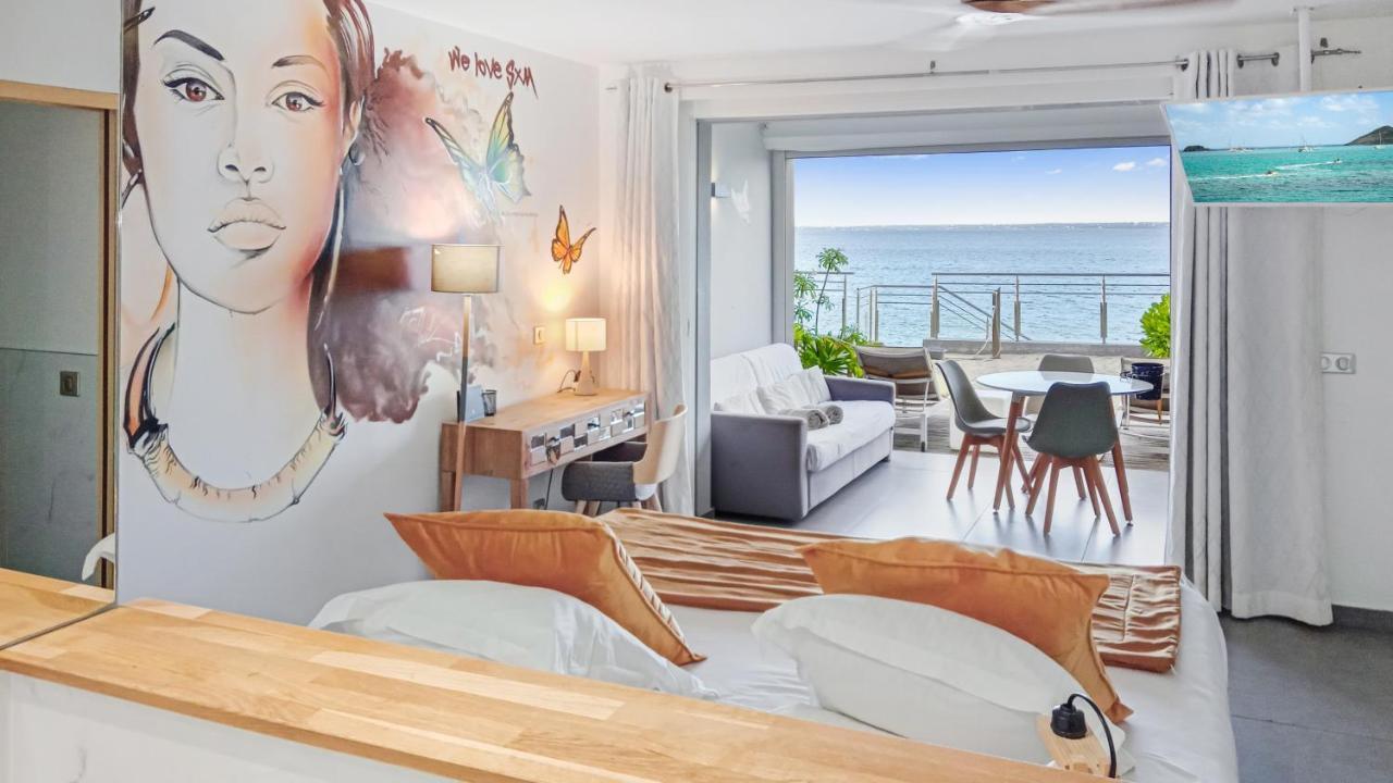 Official Page "Residence Bleu Marine" - Sea View Apartments & Studios - Saint-Martin French Side Grand Case Exterior photo