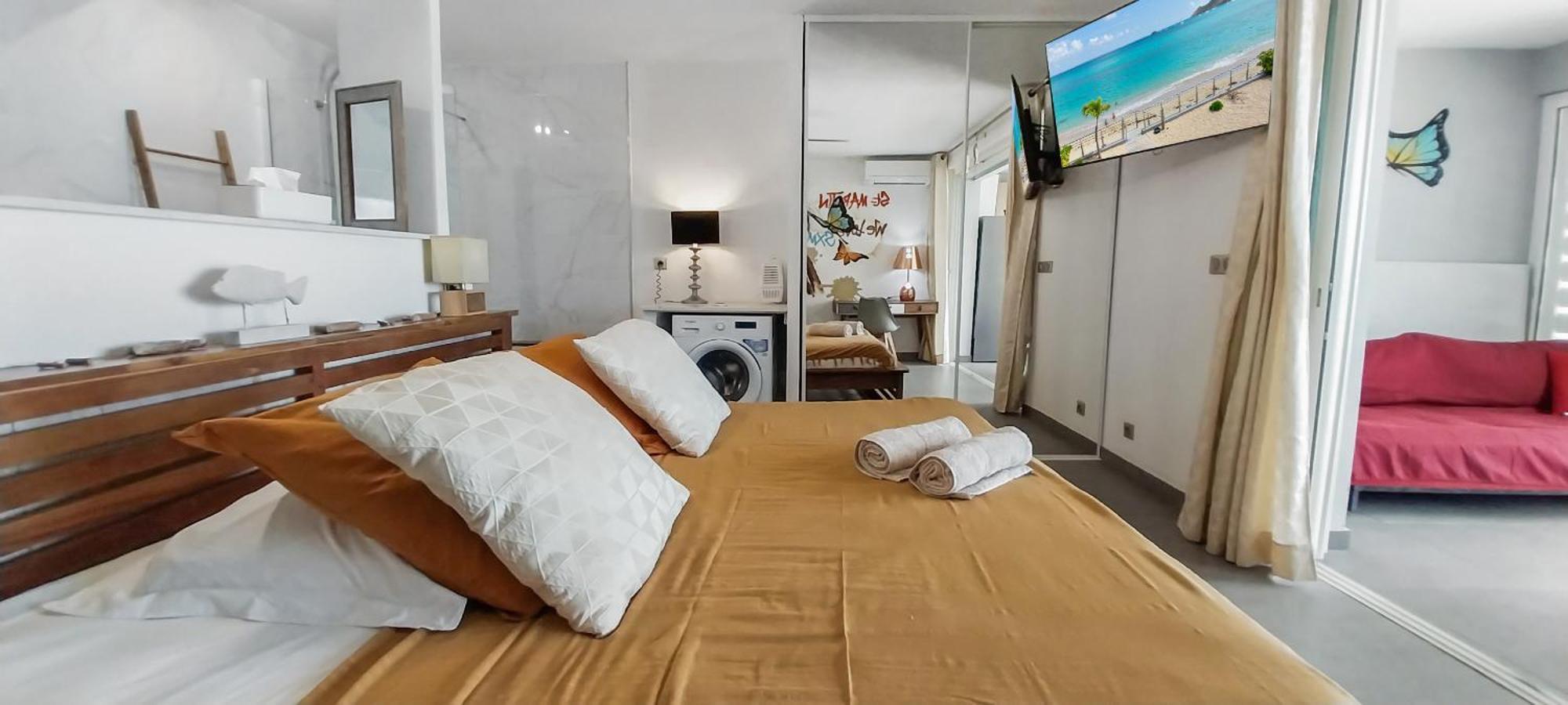 Official Page "Residence Bleu Marine" - Sea View Apartments & Studios - Saint-Martin French Side Grand Case Exterior photo
