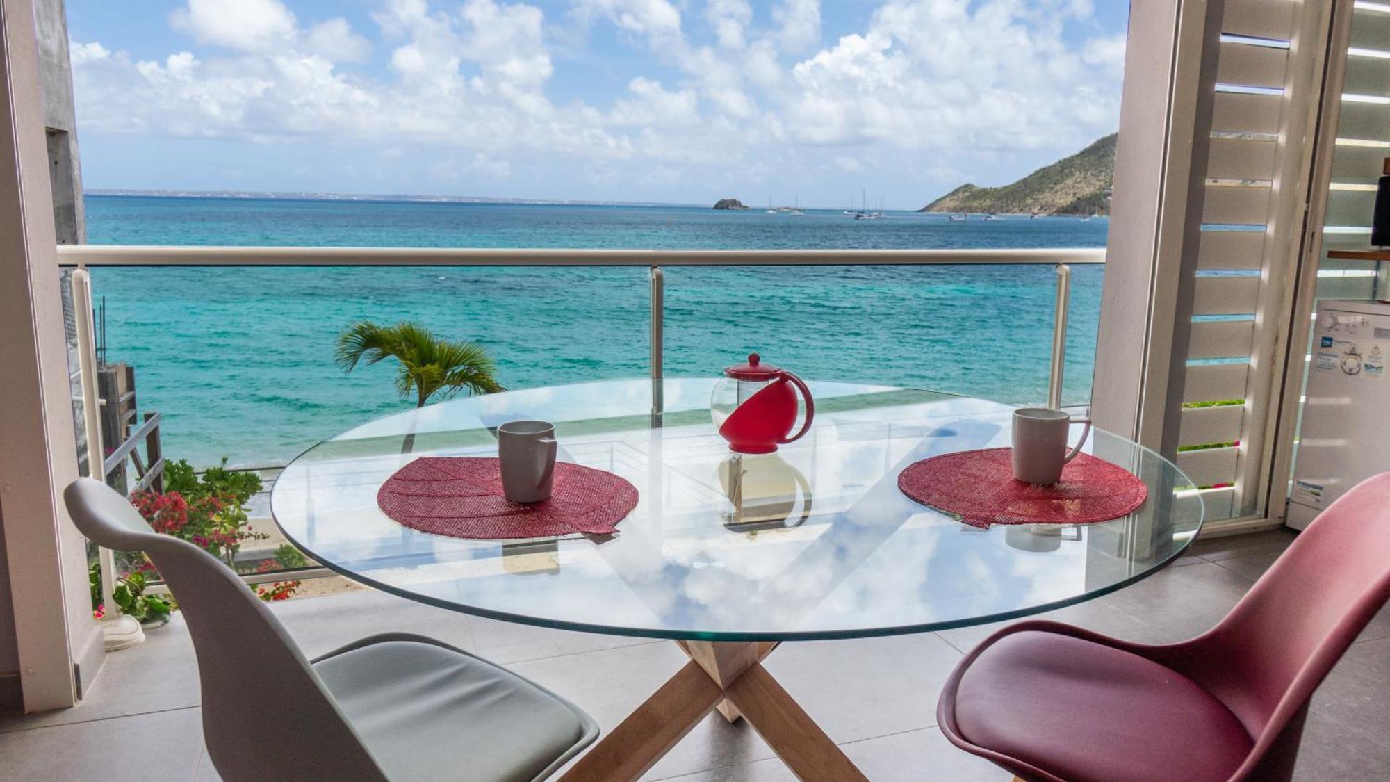 Official Page "Residence Bleu Marine" - Sea View Apartments & Studios - Saint-Martin French Side Grand Case Room photo